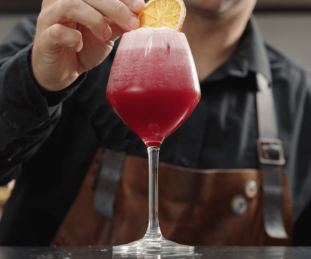 winter punch cocktail