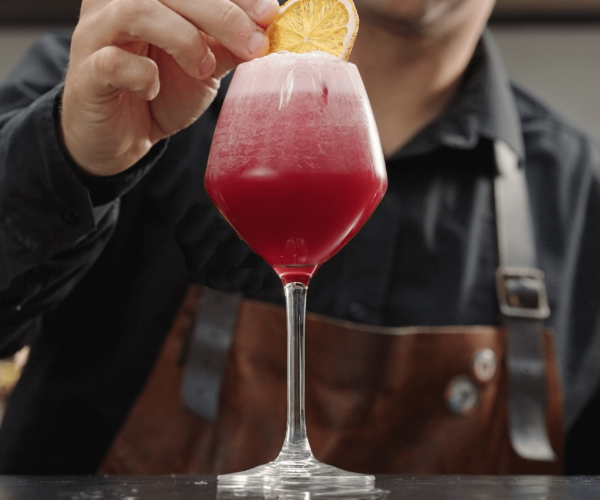 winter punch cocktail