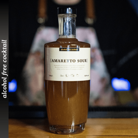 amaretto sour alkoholfri cocktail